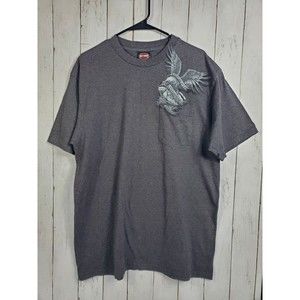 Harley Davidson Classic Grey Montana MISSOULA, MT USA Mens Size XL T-Shirt Tee